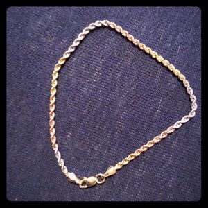 Tri gold bracelet!